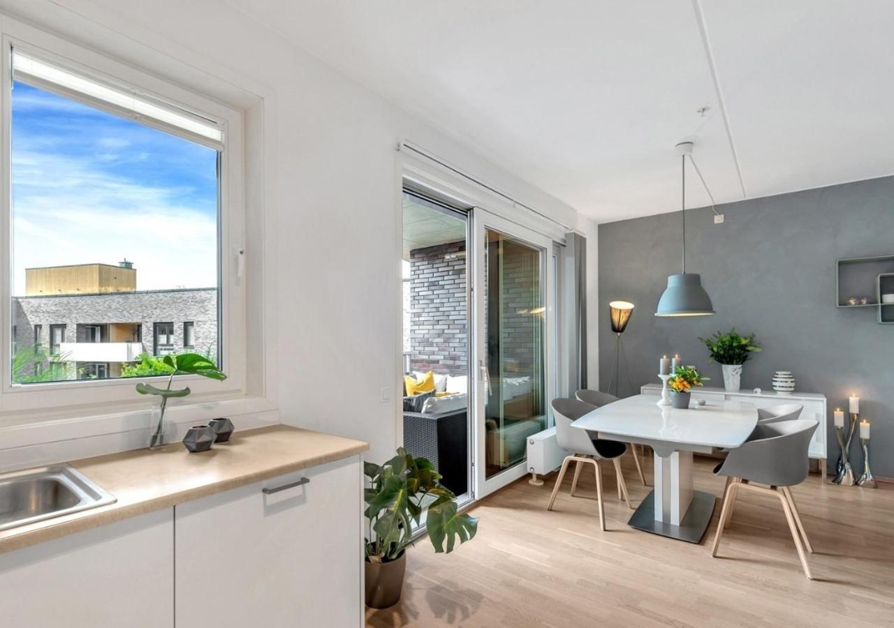 Seaside Apt - 2 Sunny Balconies - Modern - 6 Pax Oslo Buitenkant foto