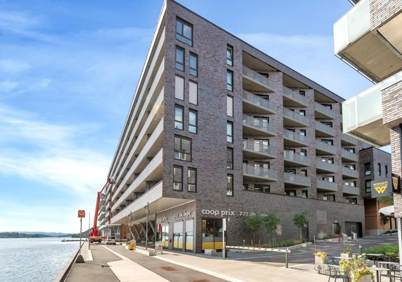Seaside Apt - 2 Sunny Balconies - Modern - 6 Pax Oslo Buitenkant foto